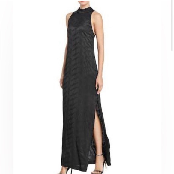 NWT Theory Clean Halter Maxi Dress - Picture 1 of 7